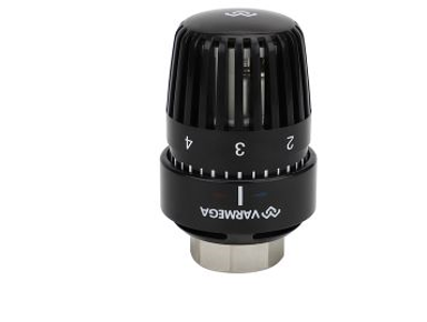 Головка термостатическая M30x1.5 черная Varmega
