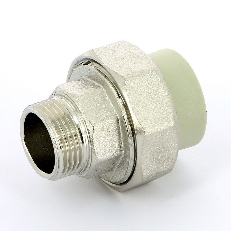 Муфта разъемная НР 25х3/4" серая Valfex