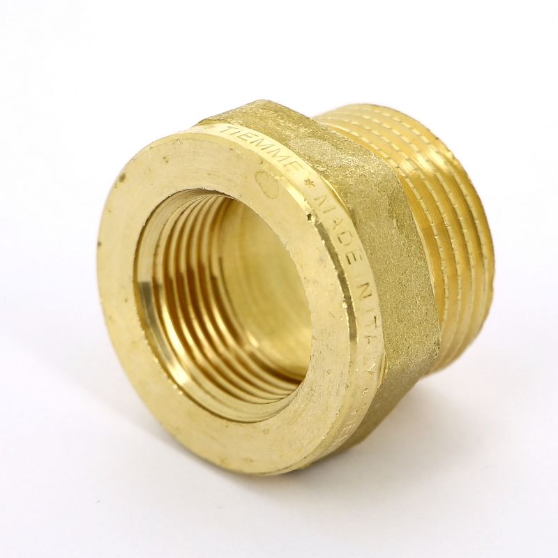 Переходник НВ   1/2х1 (латунь) Tiemme