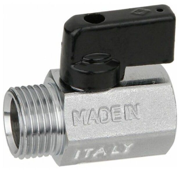 Кран шаровой мини НР-ВР 1/2" Bugatti