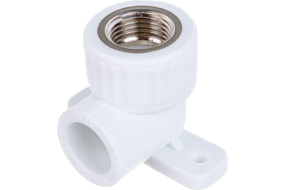 Угольник с креп. 20*1/2" ВР PPRC Valfex