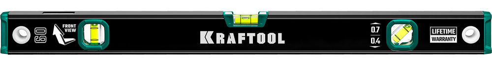 Уровень с зеркальным глазком 400 мм, Kraftool