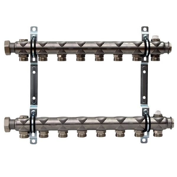 Коллектор на  8 выходов 3/4" евроконус FRAENKISCHE NEW