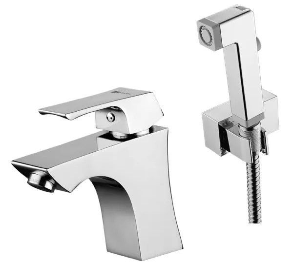Смеситель для умывальника и биде UNIT, хром, LEMARK