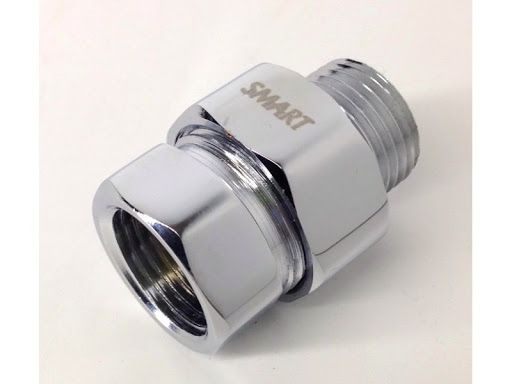 Американка прямая для полотенцесушителей 1/2 х 1/2 ВН ХРОМ, SMART