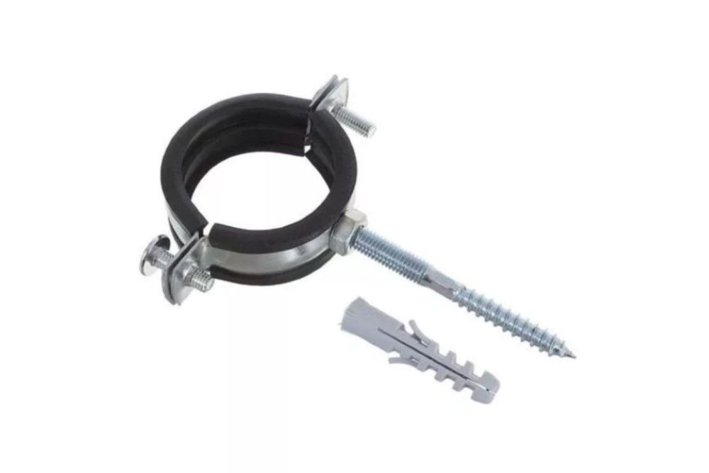 Хомут в комплекте    3/4" (25-29) М8 сантехнический (2шт) Хомут в комплекте    3/4" (25-29) М8 сантехнический (2шт)