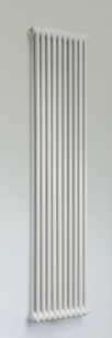 Радиатор трубчатый Ritmo 2-1800-10, нижнее подкл. с вент. вставкой, Ral 9016, Vasco