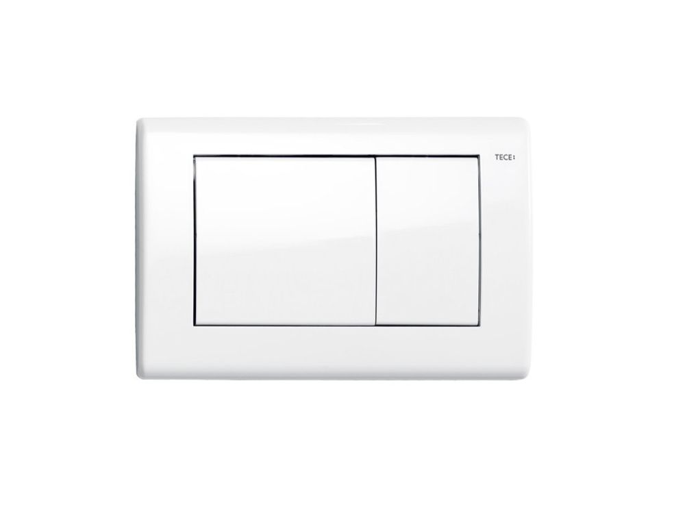 Клавиша TECEplanus, 2 клавиши, белый глянцевый