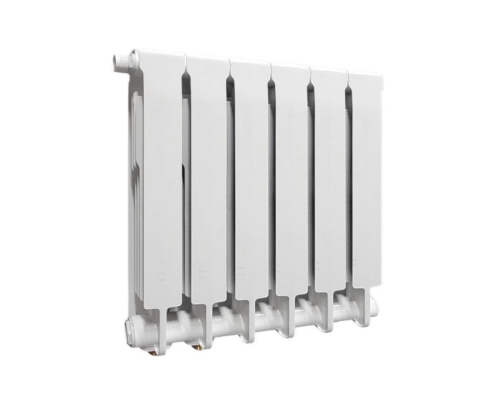Радиатор биметаллический 500/90 (190 Вт)  7 секций нижнее подключение справа Teplopribor