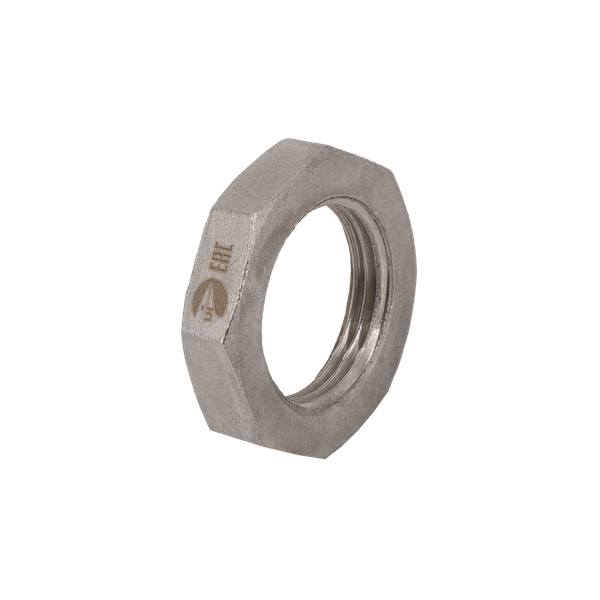 Контргайка 6-гранная 1/2" PN16  нерж. сталь AISI304