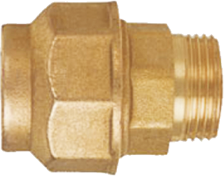 Муфта латунная 32х1 НР для ПНД FIV