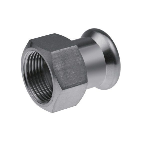 Соединитель Inox press 42хRp1 1/2" ВР нерж. KAN-Therm