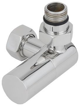 Вентиль 3D правый (цилиндр) G 1/2" НР х G 3/4" НГ, RAL 1001, Сунержа