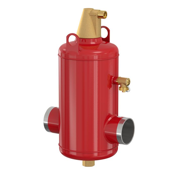 Сепаратор воздуха Flamcovent 50 S 8 л. DN 50 сталь, сварные Flamco