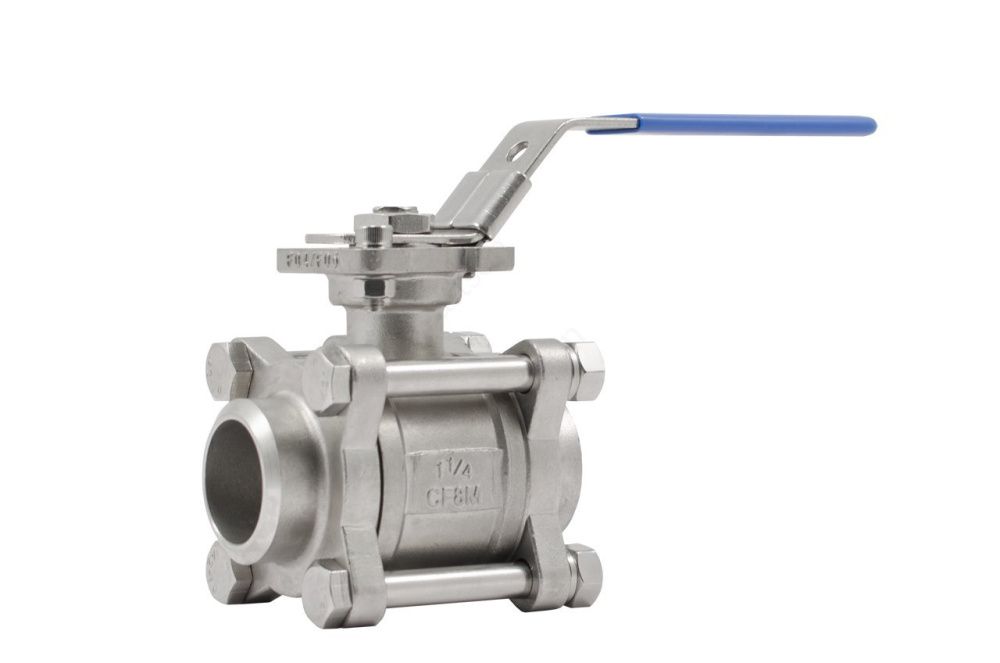 Кран шаровый BV17.04.020.63.Р/Р, нерж.ст., полнопроходной, р/р, Ду020, Ру63