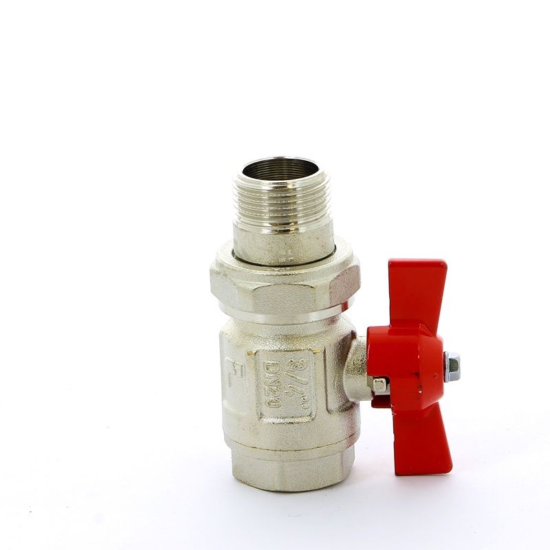 Кран со сгоном НВ 3/4" бабочка IDEAL ITAP