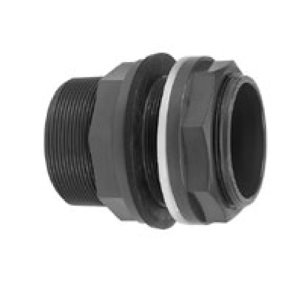 Переход на емкость (50/63-2*) PVC-U