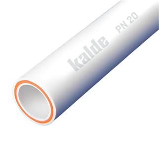 Труба PN20 25x3,5 PPRC Fiber (стекловолокно) KALDE