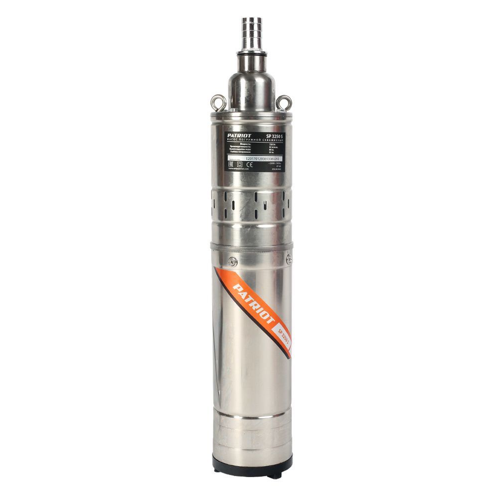 Насос винтовой SP 3250 S, 750 Вт,1920 л/час, подъем - 80 м, кабель 18 м PATRIOT
