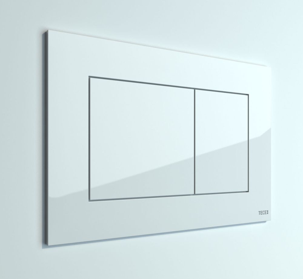 Клавиша TECEnow, пластиковая, белый