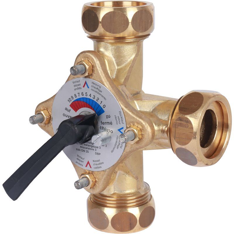 Смеситель 3-х ходовой специальный отопительный R1