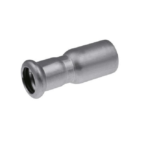Переход ниппельный Inox press 18х15 нерж. KAN-Therm