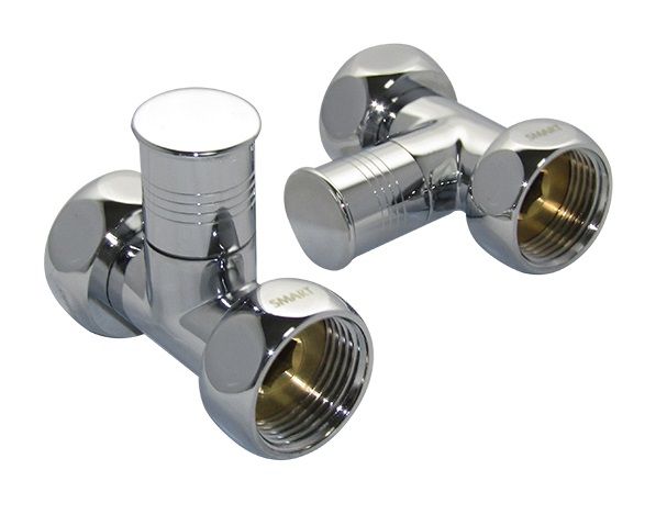 Кран прямой, колпачок 1"х3/4" г/г с отражателем SMART/Компл ПАРА (2шт.)