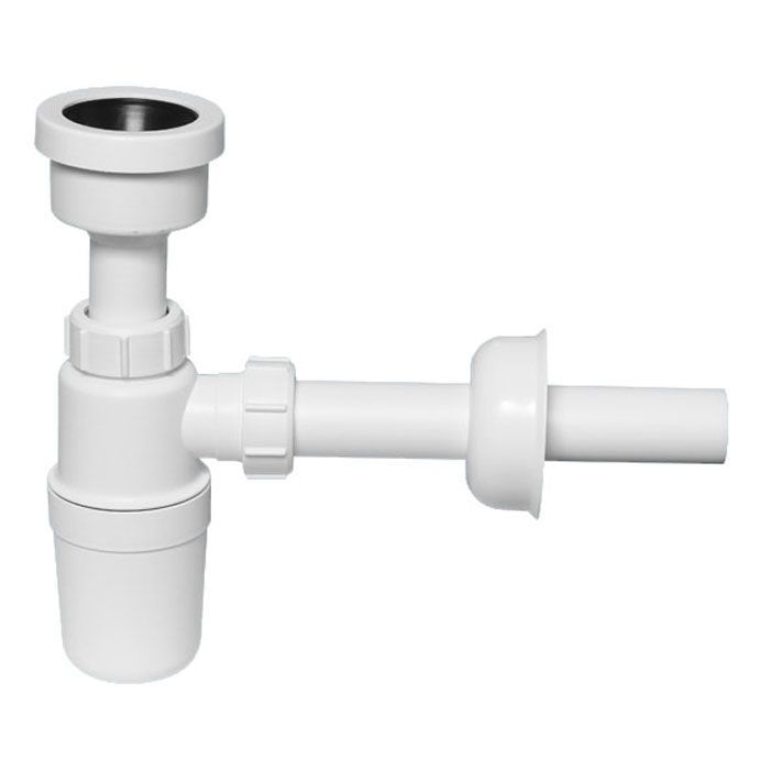 Сифон бутыл. (32х32мм) д/писсуаров (воронка 44-53мм, отвод 32мм, отражатель), выход DN32мм McAlpine