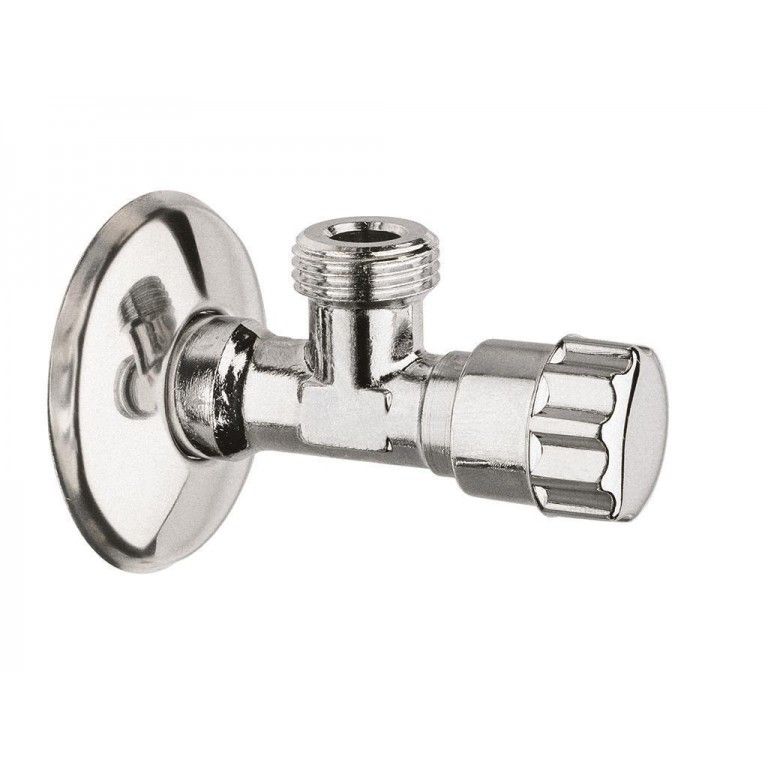 Вентиль угловой д/смесителя 1/2" хром ITAP