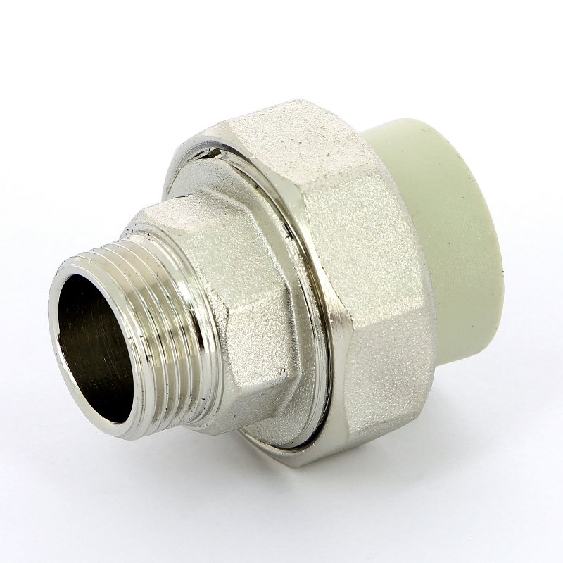 Муфта разъемная НР 20х1/2" серая Valfex