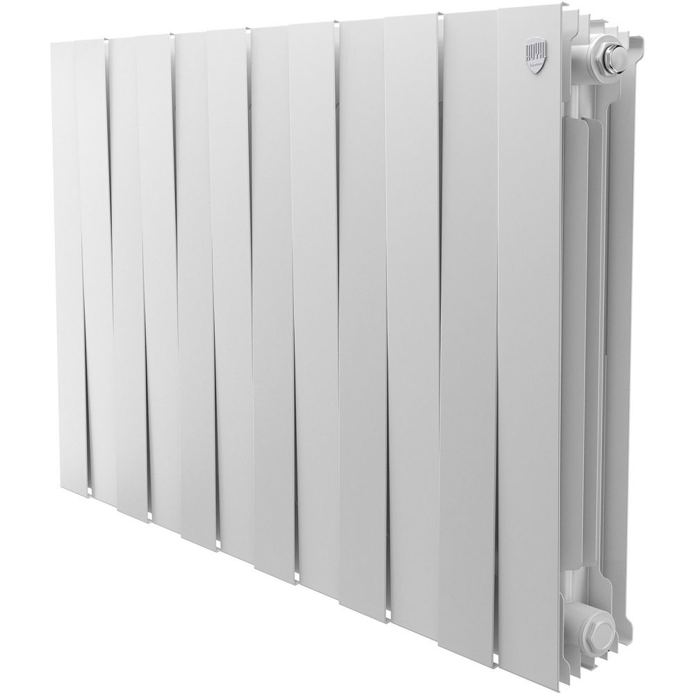 Радиатор биметаллический PianoForte Bianco Traffico 500/100 12 секции Royal. Thermo