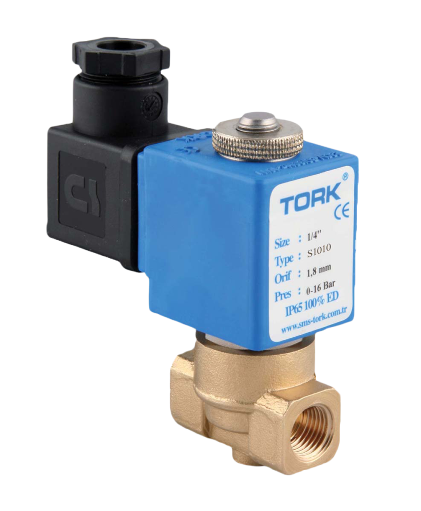 Клапан соленоидный T-GP 106 230/50AC 2/2 НЗ BSP 11/4" 30 мм 0.5-12 бар -10...+80С 