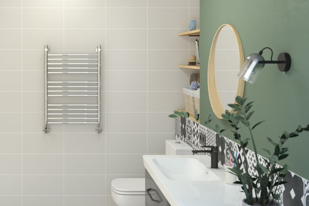 Полотенцесушитель Аксиома-10 800х500, нерж. ст., полировка Стилье