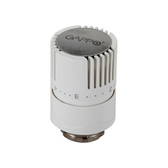 Головка термостатическая жидкостная белая М30х1,5 мм G453 Gappo