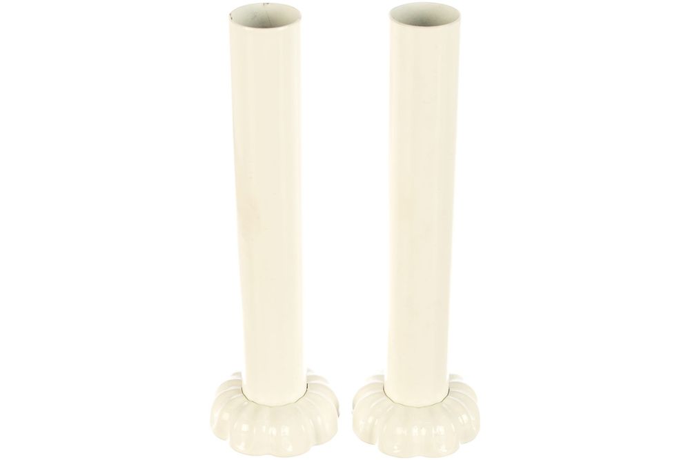 Комплект декоративных трубок "ретро", 160xD 18-20-1/2" цвет белый SR Rubinetterie