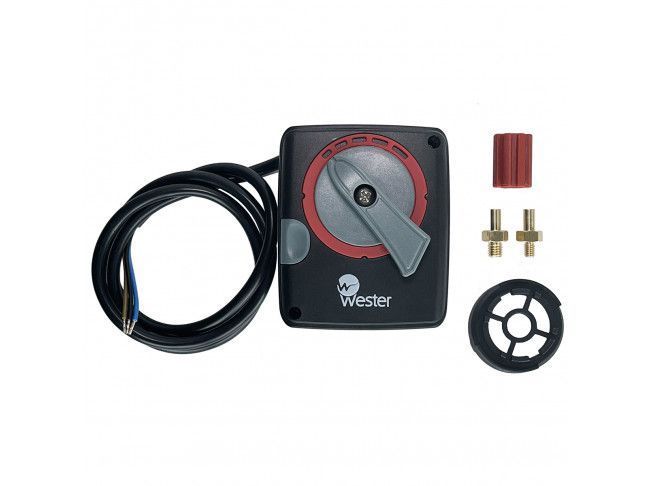 Привод поворотный Wester ARS6, 3-точ. (220В,6Нм,90°,60сек, конц. выкл., КО-РО-ОХ-ВК