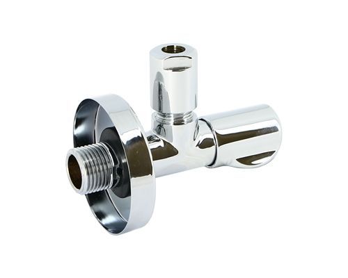 Вентиль для сантехники Н-обж 1/2 х 10(3/8) LUX Uni-Fitt