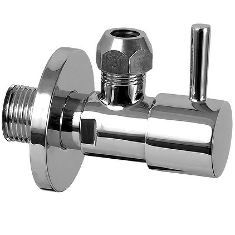 Кран угловой для подключения смесителей 1/2х10 Remer