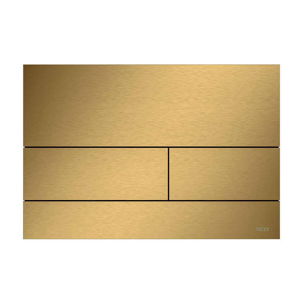 Клавиша TECEsquare II, PVD покрытие: сатин, позолоченный