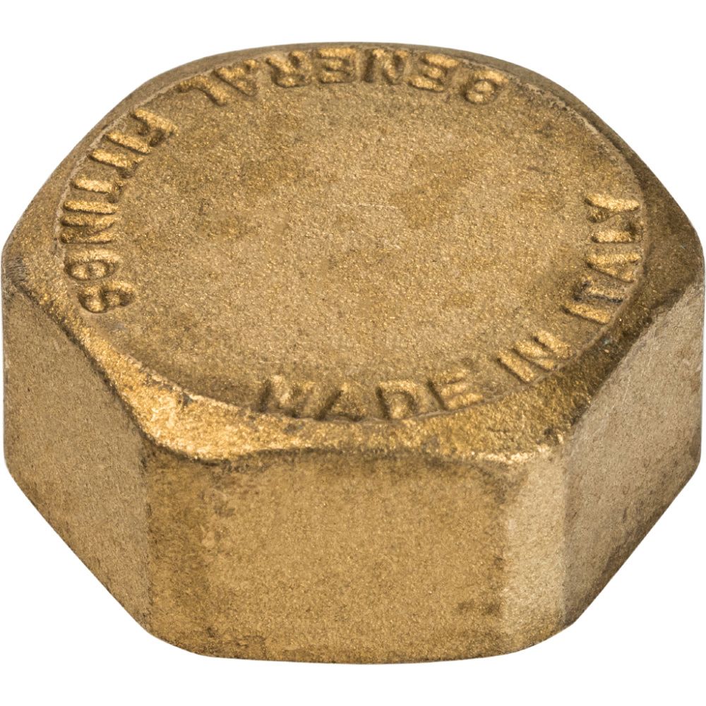 Заглушка ВР  3/4 (латунь) STOUT