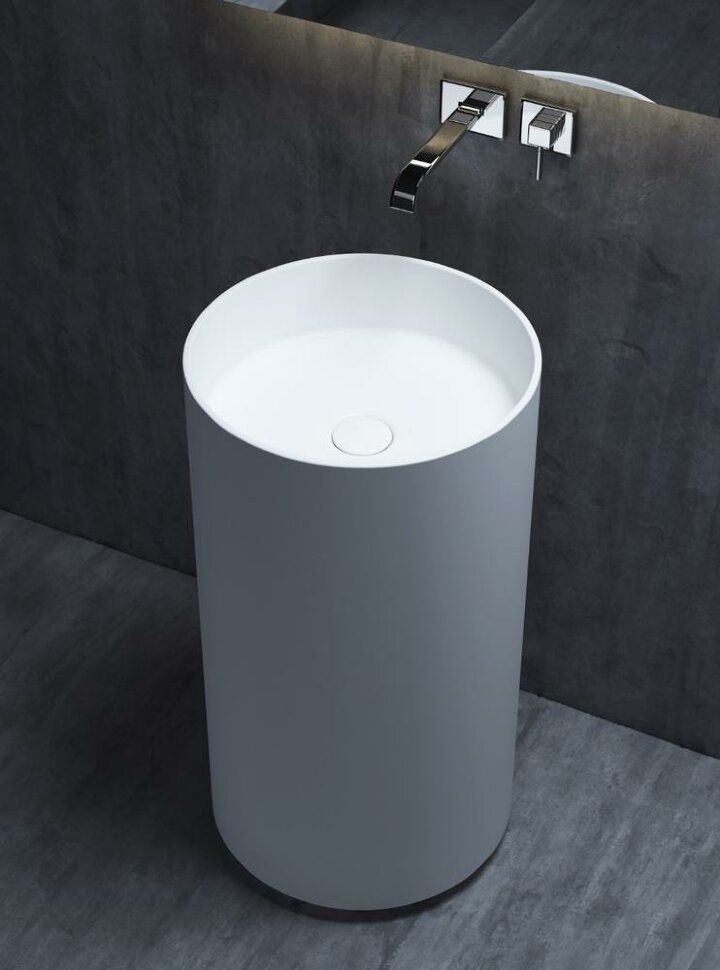 Раковина S-Stone ARMONIA 01 белая матовая Salini