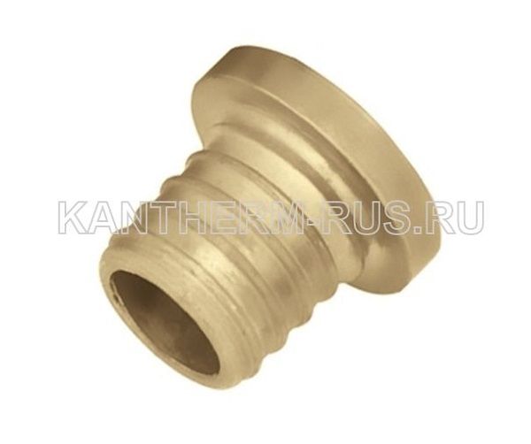 Заглушка 18*2,5 Push латунная KAN-therm