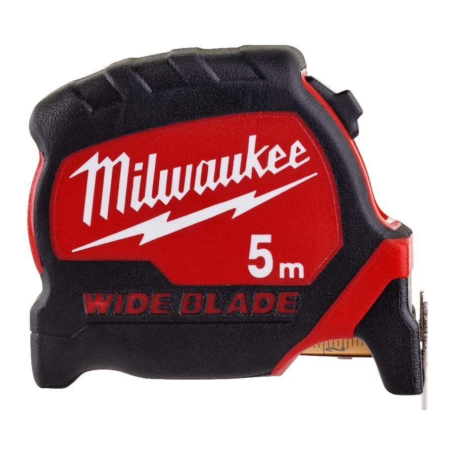 Рулетка PREMIUM широкая WIDE BLADE 5м/ширина 33мм, Milwaukee