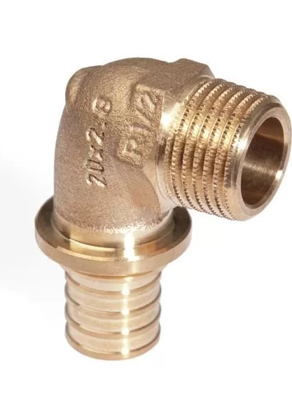 Переход угловой НР 20 - R 1/2" RX+ RAUTITAN Rehau