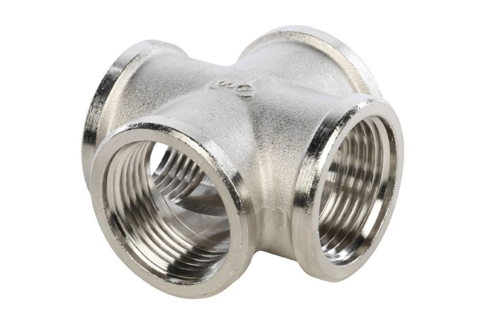 Крестовина ВВ никелированная 1" STOUT