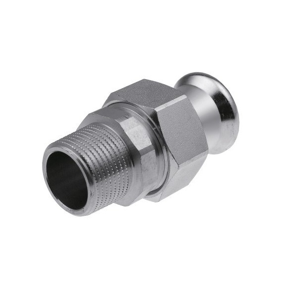 Соединитель разъемный 18*R1/2 НР press KAN-Therm Steel