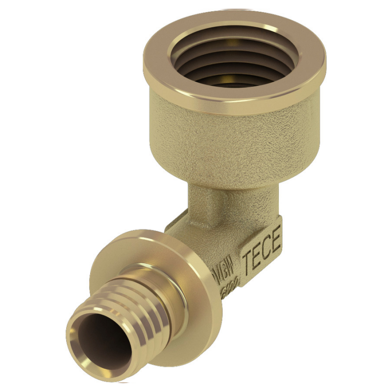 Уголок с ВР  32 х 1"  латунь TECE