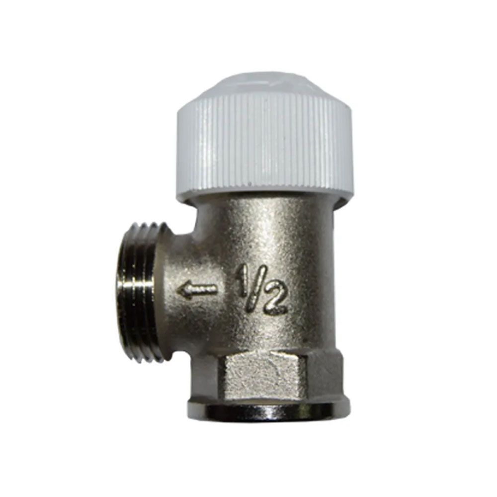 Вентиль осевой 1/2"х3/4" ВН, без хвостовика, термостатический (701303) SR Rubinetterie