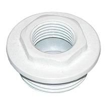 Переходник RS 1/2" белый правый (с прокладкой O-ring) SIRA