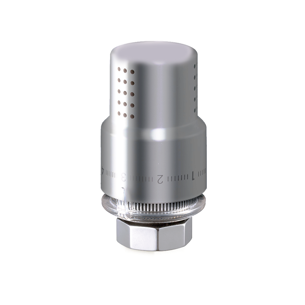 Термостатическая головка "ARIA" М30х1,5  цвет Хром SR, Rubinetterie